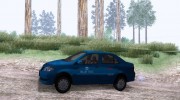 Toyota Vios - BLUE TAXI para GTA San Andreas miniatura 5