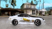 Toyota Supra MyGame Drift Team for GTA San Andreas miniature 5