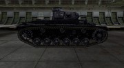 Темный скин для PzKpfw III для World Of Tanks миниатюра 5