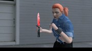 Knife black and red для GTA San Andreas миниатюра 3