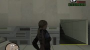 Джилл в откровенном боевом костюме para GTA San Andreas miniatura 4