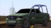 Ford F-150 2006 Military MEX for GTA San Andreas miniature 2
