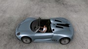 Porsche 918 Spyder для GTA San Andreas миниатюра 2