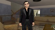 Vitos Black Made Man Suit from Mafia II para GTA San Andreas miniatura 1