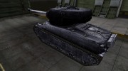 Темный скин для M6A2E1 для World Of Tanks миниатюра 3
