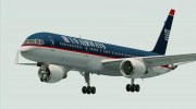 Boeing 757-200 US Airways для GTA San Andreas миниатюра 2