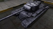 Темный скин для T32 для World Of Tanks миниатюра 1