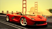 Ferrari LaFerrari 2014 для GTA San Andreas миниатюра 6