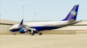 Embraer ERJ-190 Azul Brazilian Airlines (PR-ZUL) para GTA San Andreas miniatura 4