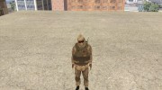 Солдат из CoD MW для GTA San Andreas миниатюра 5