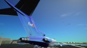 Boeing 727-200 FedEx для GTA San Andreas миниатюра 3