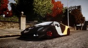 2011 Lamborghini Sesto Elemento для GTA 4 миниатюра 1