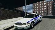 Ford Crown Victoria NYPD for GTA 4 miniature 1