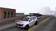 Dacia Duster Politia para GTA San Andreas miniatura 1