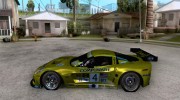 Chevrolet Corvette Drift для GTA San Andreas миниатюра 2