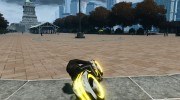 Мотоцикл из Трон (желтый неон) для GTA 4 миниатюра 2