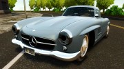 Mercedes-Benz 300SL GullWing 1954 v2.0 для GTA 4 миниатюра 1