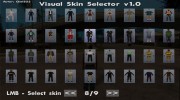 Visual Skin Selector v1.0 for GTA San Andreas miniature 5