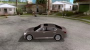 Lexus LS460L 2010 для GTA San Andreas миниатюра 2
