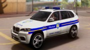 BMW X5 - Croatian Police Car for GTA San Andreas miniature 1
