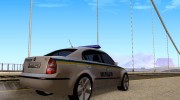 Skoda fabia ukrainian police для GTA San Andreas миниатюра 4