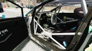 Ford Fiesta Rallycross - Ken Block (Hoonigan) 20 para GTA 4 miniatura 10
