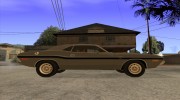Dodge Challenger R/T Hemi 426 для GTA San Andreas миниатюра 5