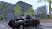 Renault 11 Police para GTA San Andreas miniatura 1