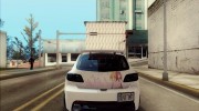 Mazda Speed 3 - Sakura Trick Itasha для GTA San Andreas миниатюра 3