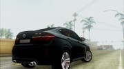 BMW X6M для GTA San Andreas миниатюра 2