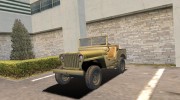 Jeep Willys for Mafia: The City of Lost Heaven miniature 1