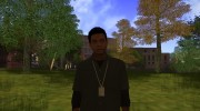 Lamar from GTA 5 v.2 для GTA San Andreas миниатюра 1