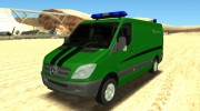 Mercedes-Benz Sprinter Приват Банк para GTA San Andreas miniatura 1