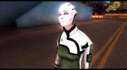Liara T Soni Scientist Suit from Mass Effect para GTA San Andreas miniatura 3