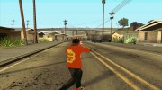 Футболка Chupa Chups para GTA San Andreas miniatura 5
