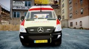 Mercedes-Benz Sprinter 311 cdi Belgian Ambulance для GTA 4 миниатюра 8