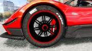 Pagani Zonda Cinque Roadster for GTA 4 miniature 11