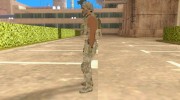 Солдат из COD MW 2 для GTA San Andreas миниатюра 2