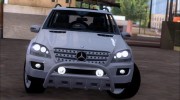 Mercedes-Benz ML500 v.2.0 Off-Road Edition для GTA San Andreas миниатюра 1