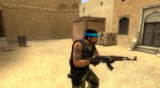 Guerilla Re-Skin (Blue Headband) para Counter-Strike Source miniatura 2