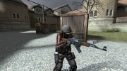Red and White Counter-Terrorist для Counter-Strike Source миниатюра 1