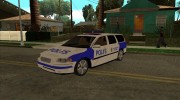 Volvo v70 Swedish Police para GTA San Andreas miniatura 5