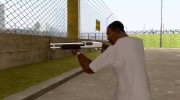 White Chrome Shotgun for GTA San Andreas miniature 4