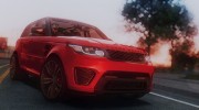 Range Rover Sport SVR for GTA San Andreas miniature 1