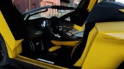 Lamborghini Aventador 50th Anniversary Roadster для GTA 4 миниатюра 7