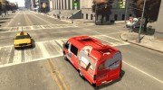 ГАЗель 2705 Telkomsel Van for GTA 4 miniature 3