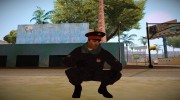 Милиционер в зимней форме V1 для GTA San Andreas миниатюра 5