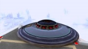 Real UFO для GTA San Andreas миниатюра 2