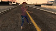 Бэт-кастет para GTA San Andreas miniatura 3