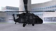 Blackhawk UH60 Heli для GTA San Andreas миниатюра 4